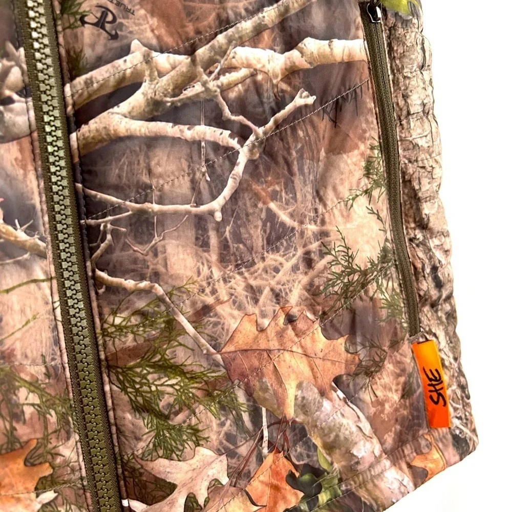 True Timber Kanati Women’s Size Small Reversible Insulated Outdoor Hunting Vest